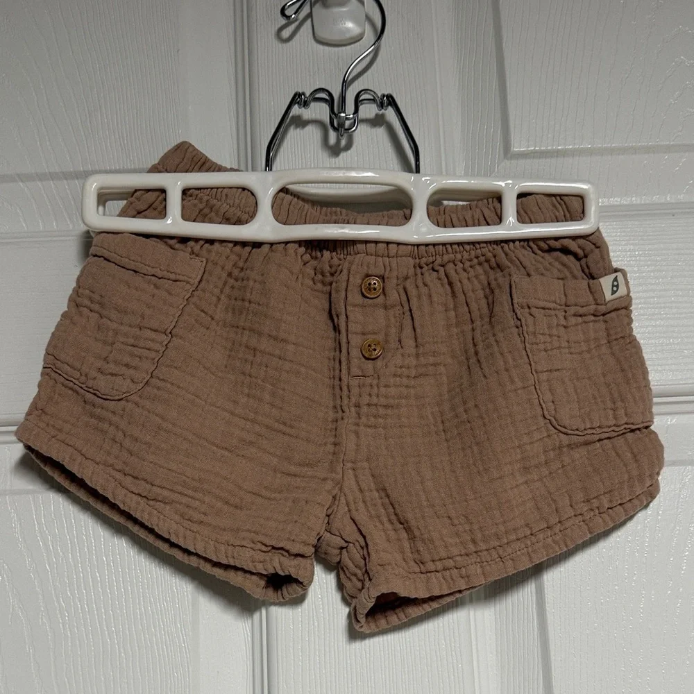 Brown Kids Shorts